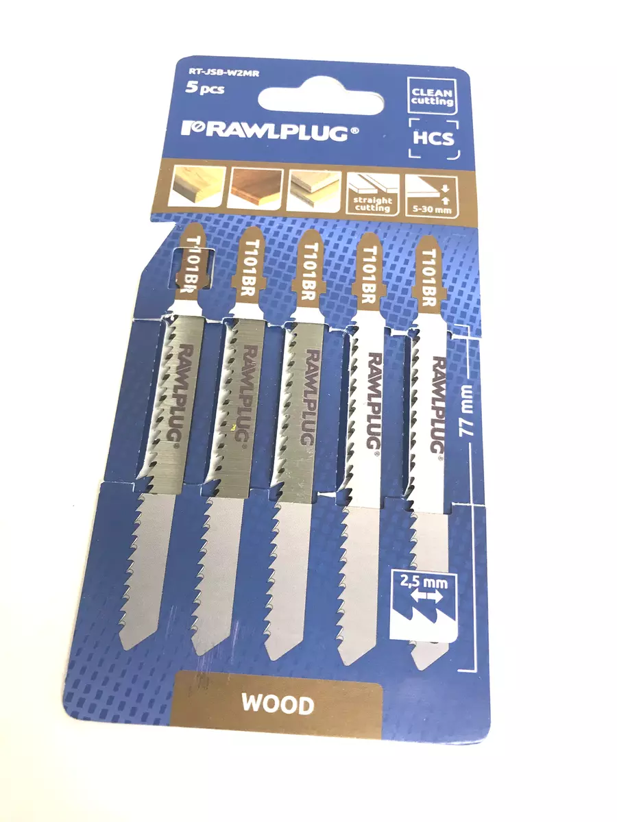 Jigsaw Blades For Wood 101BR Down Cut Worktops Laminate x 1 Pack Jig Saw Cut