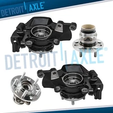FWD Front Steering Knuckles Hub Rear Wheel Hub Bearings for 2011 Hyundai Sonata