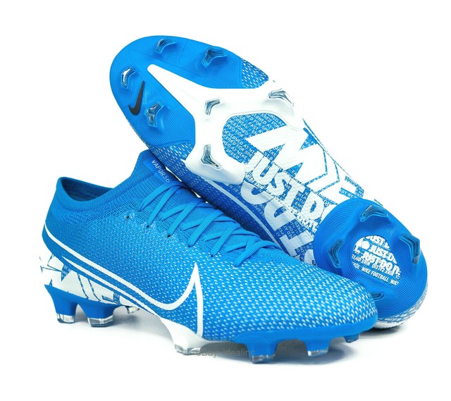 Nike Mercurial Vapor 13 Pro FG Men Size 13 Soccer Cleats Blue AT7901-414 | eBay