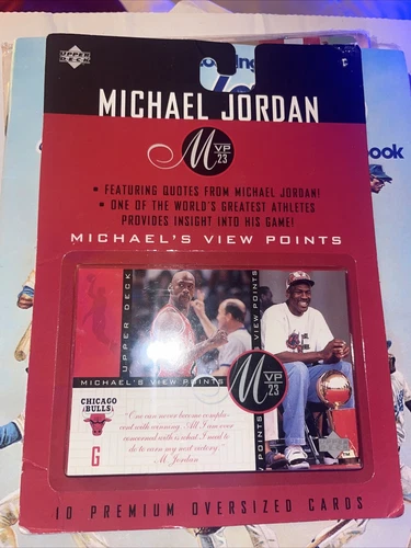 Upper Deck Michael Jordan MVP23 View Points 10 Card Set