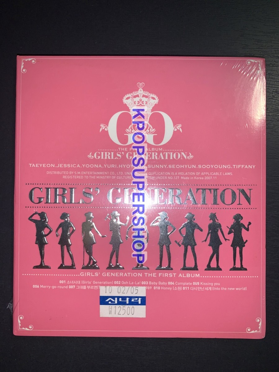 Girls' Generation The First Album CD Booklet New Sealed OOP SNSD
