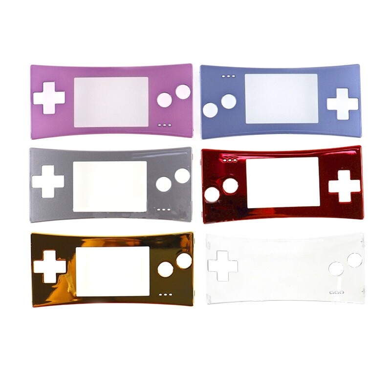 Replacement for Game Boy Micro for GBM Front Faceplate Cover for