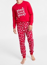 Matching Family Pajamas Men's Mix It Merry  Bright Pajamas Set, Size XL, 39.99