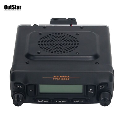 YAESU.FTM-6000。 Yaesu FTM-6000 50W 144/430MHz Dual Band FM Mobile Transceiver E2O