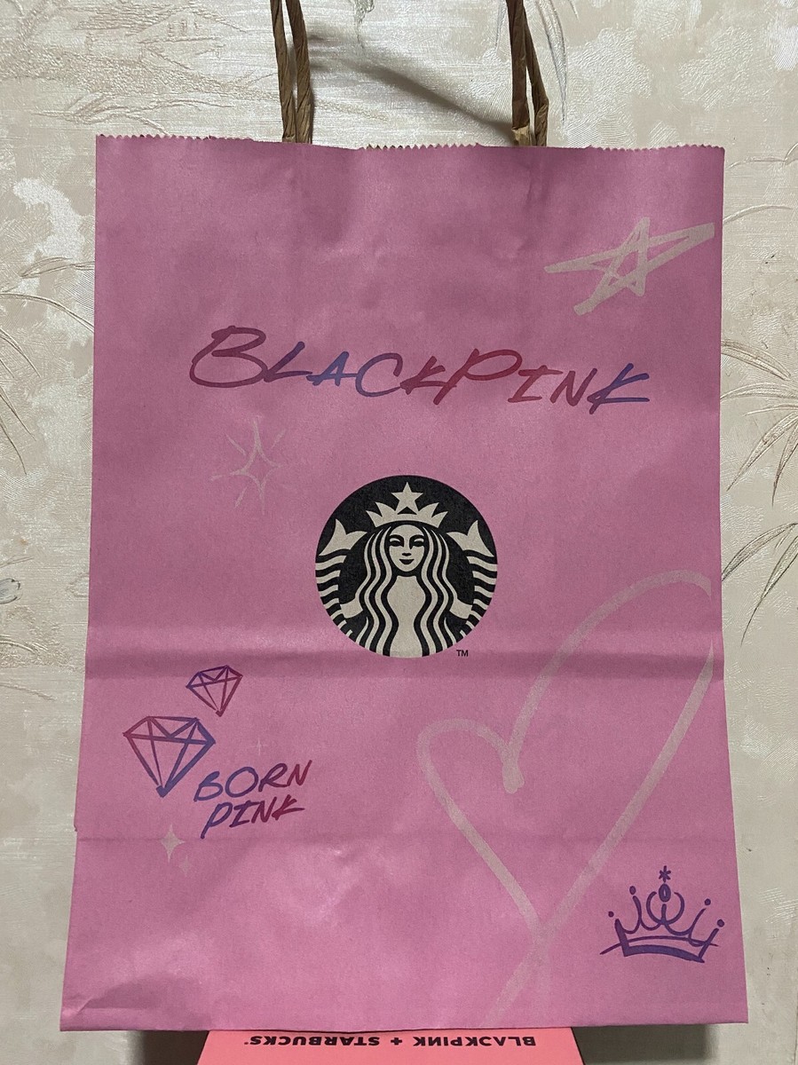 New! Starbucks X Blackpink Rhinestone Bling Cold Cup (Lisa