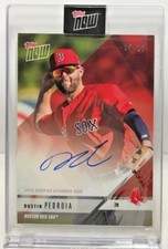 Dustin Pedroia 2018 Topps Now Road To Opening Day Autograph Auto Red #'d 5/10