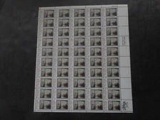 Scott 1433, 8 cent, John Sloan, Sheet