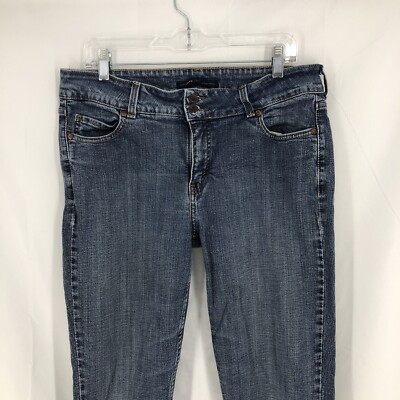 Levi's Original Slender Straight 526 Blue Denim Stretch Jeans 16 (34x30) |  eBay
