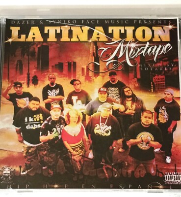 激レア　chicano g-funk CD入手困難 LATINATION SEALED CD RAP MIXTAPE G FUNK LATINO CHICANO GANGSTA
