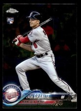 2018 Topps Chrome #154 Zack Granite Rookie Card Minnesota Twins