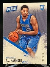 2016-17 Panini Day NBA #76 Rookie A.J. Hammons Dallas Mavericks 246/699