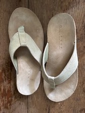 Reef Flip Flops Brown Suede Lined Mens Size 9