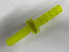 MX VINTAGE STYLE YELLOW 1/2 WAFFLE GRIPS YAMAHA YZ WR YZF TT TTR XT AT MX 7/8" 