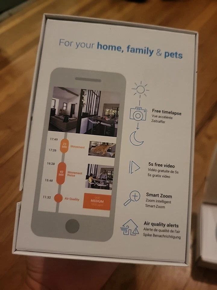 Withings WBP02 Home Wireless HD Indoor Security Camera - Image 3 of 4