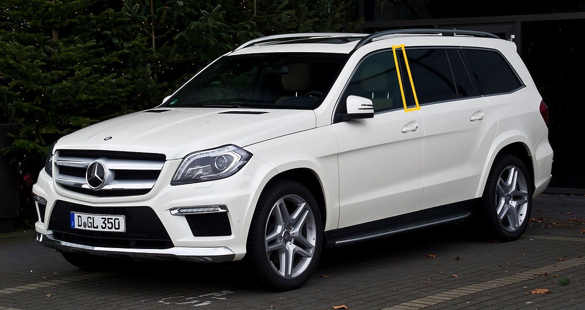 New Genuine Mercedes Benz GL Class X166 Left Front B Pillar 
