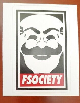 MR ROBOT fsociety  Sticker  decal car laptop  cute eBay