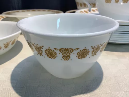 Corelle by Corning Butterfly Gold Dinnerware Pyrex Underplate U PICK