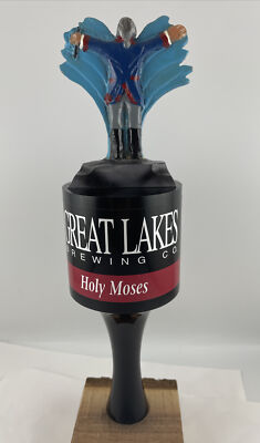 Beer Tap Handle Great Lakes Holy Moses Beer Tap Handle Figural Beer Tap Handle