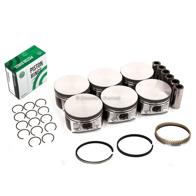 Anillos de rodamientos de pistones para Chrysler Dodge 98-10 2,7 L Intrepid Sebring DOHC Foto 3 de 4