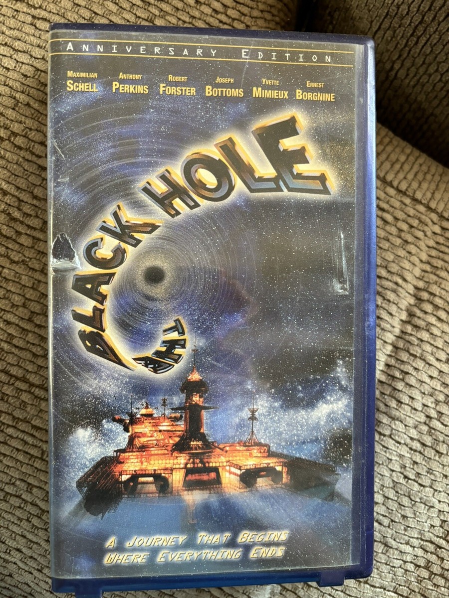 THE BLACK HOLE VHS 1979 Walt Disney Sci-Fi Cult Classic