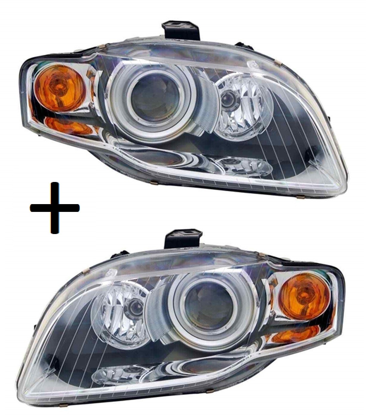 Phares avant bi-xenon D1S Audi A4 B7 pour remplacer des optiques ternies