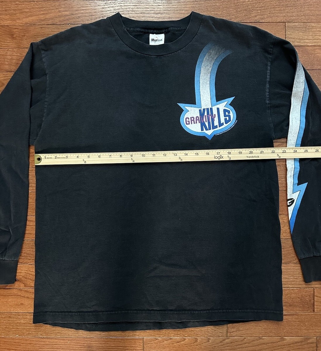 Vintage Gravity Kills Long Sleeve XL Shirt 90's Rock Self Titled