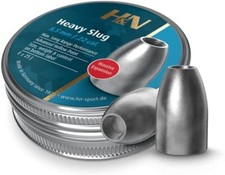Haendler & Natermann H&N Slug HP Heavy .22 Caliber 34gr Airgun Pellets 150 Count