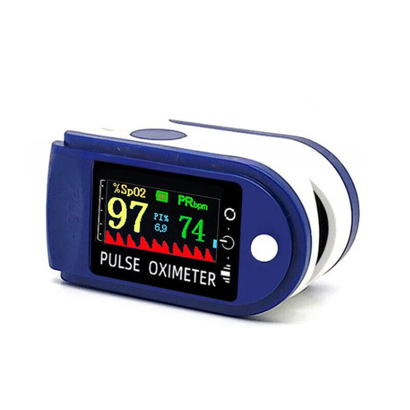 Oximeter Blutdruckmessgerät Finger Pulsmessgerät Puls SpO2 Blut Sauerstoff DE - Bild 4 von 4