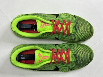 Nike KB Mentality 2 Grinch Shoes Size 11 Electric Green/Black/Volt