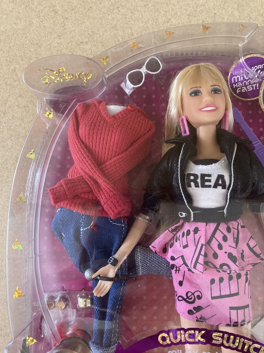 Rare hard to find Jakks Pacific Hannah Montana Quick Switch