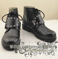 Final Fantasy Cosplay Costumes Squall Shoes boots Custom-made  op
