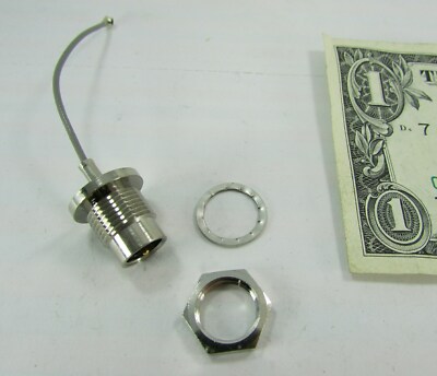 Lot 5 IMS Connectors Male FME Bulkhead to Hirose, Flexible Cable 50 Ohm, IoT M2M