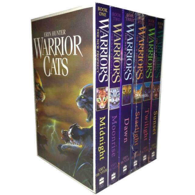 Warrior Cats Series 2 Erin Hunter 6 Books Collection Set Pack The New –  Lowplex