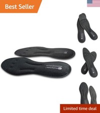 Superior Massaging Insoles for Plantar Fasciitis - Liquid Gel Cushioned Inserts