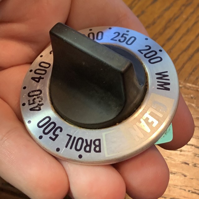 Vintage GE Stove Burner Range Control Knob SelfClean 277C399P00
