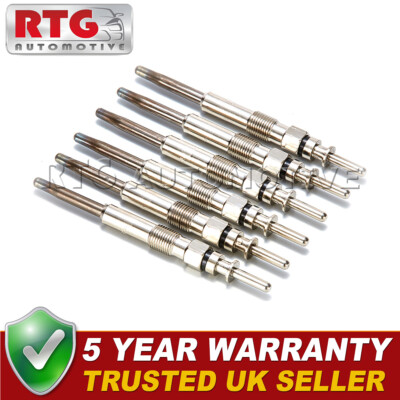 6x Diesel Heater Glow Plugs Fits BMW X6 (E71) 35d