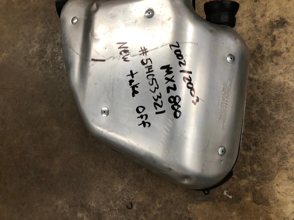 Ski-Doo MXZ 800 2002-2003 OEM Formula silenciador de escape tubo 02 03 Foto 2 de 4