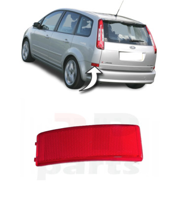 FOR FORD C-MAX 2004 - 2010 NEW REAR BUMPER REFLECTOR RED LEFT N/S