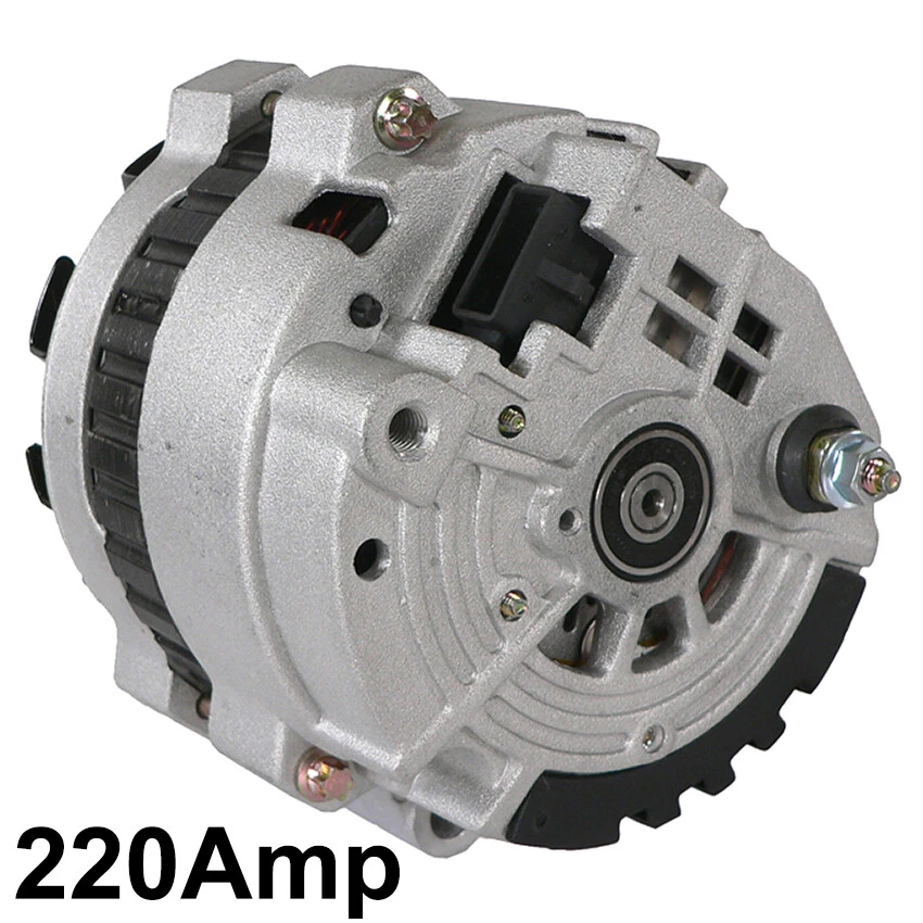NEW 220AMP ALTERNATOR FITS CADILLAC BROUGHAM 5.0L 5.7L 1991-1992 AL668X 10479906 - Image 2 of 3