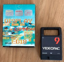 PHILIPS VIDEOPAC G7000 NR.9 COMPUTER PROGRAMMER OVP CARD BOX