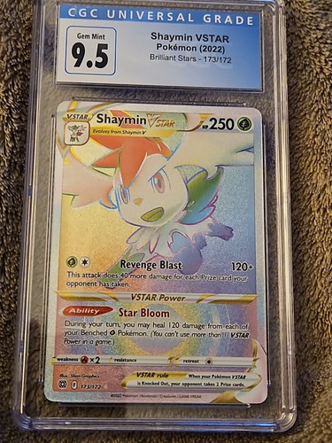 Shaymin VSTAR graded CGC 10 for sale on eBay
