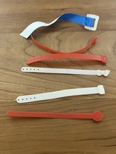 Vintage 1980's Lot Of 6 Belts Accessories