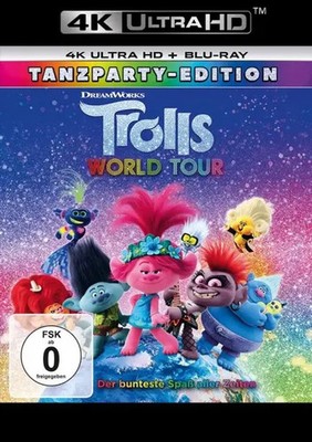 Trolls World Tour (Ultra HD Blu-ray & Blu-ray) | Walt Dohrn (u. a.) | Deutsch