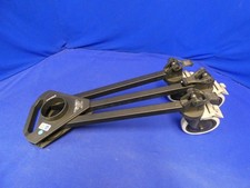 Vinten V3955 Tripod Dolly Black w/5" Grey Wheels w/Wheel Locks