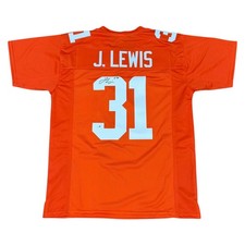 Jamal Lewis Autographed Tennessee (Orange #31) Custom Jersey - JSA