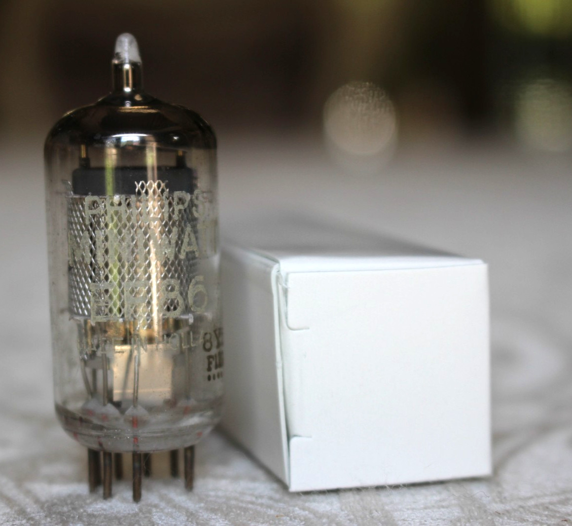 1961 Philips Miniwatt EF86 6267 La Radiotechnique France Mesh Tested Quiet