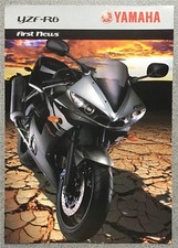 YAMAHA YZF-R6 Motorcycle Sales Specification Leaflet c2003  Ref 3MC-0107016-03E