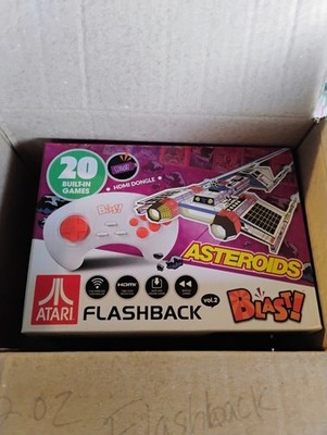 Atari Flashback Vol 2 BLAST ! HDMI Connect 20 Built In Games Feat. Asteroids NIB