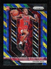 2018-19 Panini Prizm Choice Blue Yellow & Green Prizm Wendell Carter Jr #80 7zf