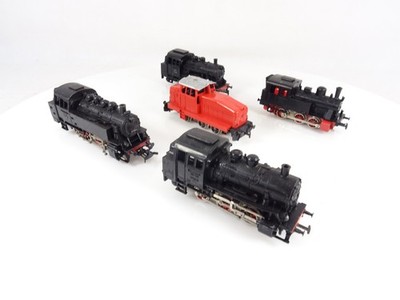 Märklin HO 5 Lokomotiven Konvolut (DHG rot), gebraucht, ohne Verpackung